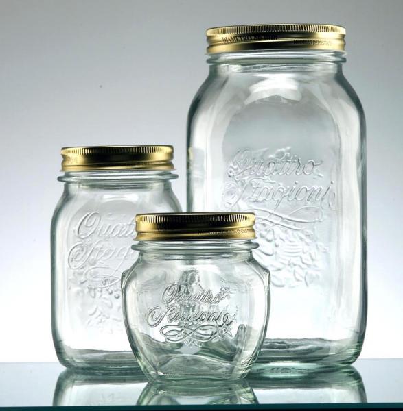 Condimento del vaso di acciaio inossidabile Condimento del vasetto Bottiglia di vetro Forniture per la cucina e materiali Regolazione rotazionale a saliera 