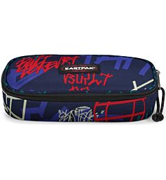 EASTPAK OVAL SINGLE - STREET TAGS BLU