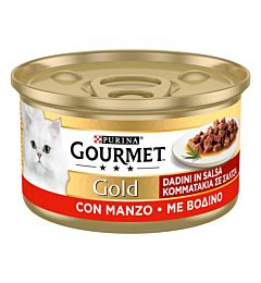 Gourmet Gold - Manzo con Dadini in Salsa - 85g