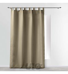 TENDA CON PASSANTI 140 X 260 CM POLIESTERE UNITO ESSENTIEL LDouceur D'intÉrieur