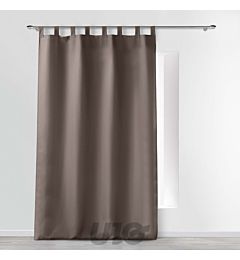 TENDA CON PASSANTI 140 X 260 CM POLIESTERE UNITO ESSENTIEL TDouceur D'intÉrieur
