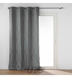 TENDA CON OCCHIELLI 140 X 260 CM JACQUARD VICTORIADouceur D'intÉrieur