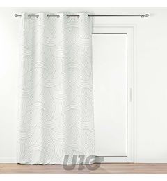 TENDA CON OCCHIELLI 140 X 260 CM POLIESTERE STAMPATO LINEADouceur D'intÉrieur