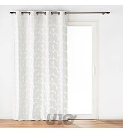 TENDA CON OCCHIELLI 135 X 260 CM VELLUTO DEVORE GEDouceur D'intÉrieur