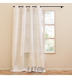 TENDA CON OCCHIELLI 140 X 280 CM POLICOTONE STAMPATO NAYA NADouceur D'intÉrieur