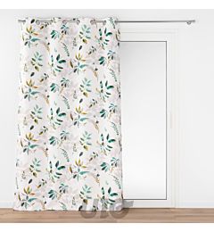 TENDA CON OCCHIELLI 140 X 280 CM POLIESTERE STAMPATO DILARISDouceur D'intÉrieur