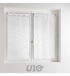 TENDAGGIO DRITTA CON PASSANTI 2X60X120 CM EFFETTO LINO TESSUDouceur D'intÉrieur