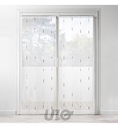 TENDAGGIO DRITTA PASSA BACHET 2X70X240 VELO SABBIADouceur D'intÉrieur