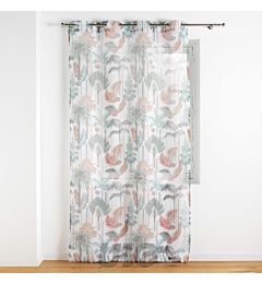 TENDAGGIO CON OCCHIELLI 140 X 280 CM VELO SABBIA SDouceur D'intÉrieur