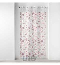 TENDAGGIO CON OCCHIELLI 140 X 280 CM VELO SABBIA RDouceur D'intÉrieur