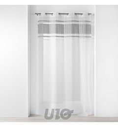 TENDAGGIO CON OCCHIELLI 140 X 280 CM VELO SABBIA+TDouceur D'intÉrieur