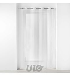 TENDAGGIO CON OCCHIELLI 140 X 280 CM TESSUTO FIAMMATO VOILIZDouceur D'intÉrieur
