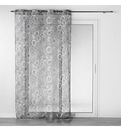TENDAGGIO CON OCCHIELLI 140 X 280 CM VELO SABBIA SDouceur D'intÉrieur