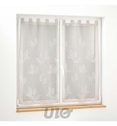TENDAGGIO DRITTA CON PASSANTI 2 X 60 X 160 CM VELO SABBIA RIDouceur D'intÉrieur