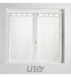TENDAGGIO DRITTA CON PASSANTI 2X60X160 CM VELO SABBIATO APPLDouceur D'intÉrieur