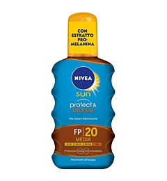 NIVEA SUN PROTECT BRONZE OLIO SPRAY FP20 200MLNivea Sun