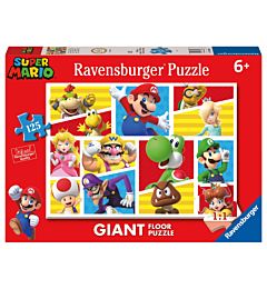 RAVENSBURGER GIANT PAVIMENTO SUPER MARIO 125 PEZZI