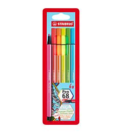PENNE STABILO 68 ASTUCCIO DA 6 COLORStabilo