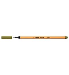 STABILO POINT 88     MUD GREEN