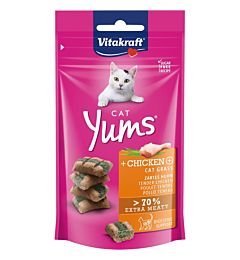 Cat Yums - Pollo ed Erba Gatta - 40g