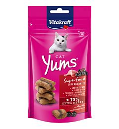 Cat Yums - Superfood Anatra e Sambuco - 40g