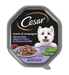 Cesar - Agnello e Piselli in Salsa di Erbe - 150gCesar