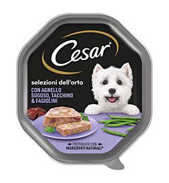 Cesar - Agnello Sugoso, Tacchino e Fagiolini - 150gCesar
