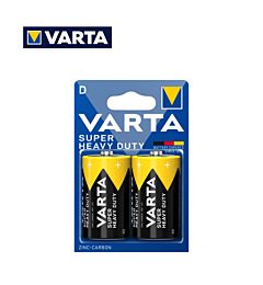 D TORCIA ZINCO CARBONE VARTA SUPER PILA BL2Varta