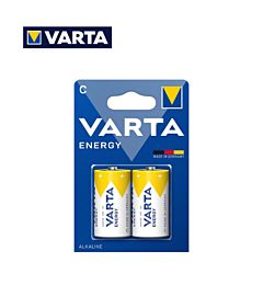 C MEZZA TORCIA ENERGY VARTA ALKALINE PILA BL2