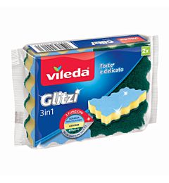 VILEDA SPUGNA GLITZI 3IN1 - 2PZVileda