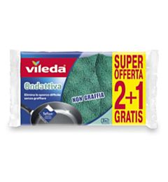 VILEDA SPUGNA ONDATTIVA MILLEUSI 2+1