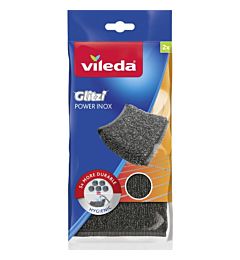 VILEDA SPUGNA POWER INOX - 2PZ