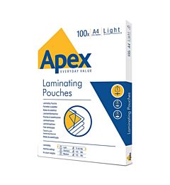 POUCHES PLASTIFICAZIONE LIGHT A4 75/80mic - 100PZ