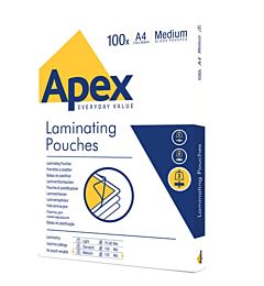 POUCHES PLASTIFICAZIONE MEDIUM A4 125mic - 100PZ
