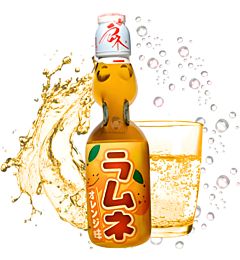 HATAKOSEN RAMUNE ALL' ARANCIA 200MLAsian Food