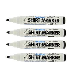 PENNARELLO MARKER X TESSUTI T-SHIRT NEROArtline