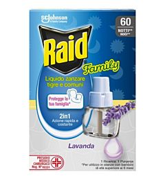 RAID LIQUIDO  ELETTRONICO FAMILY RICARICABILE 60N A.518Raid