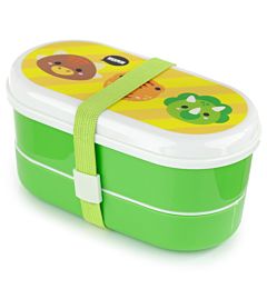 Set di Contenitori per Alimenti Bento con Posate - Dinosauri - Animali DolciPuckator