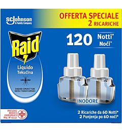 RAID RICARICA LIQUIDO ANTIZANZARA 2x 36MLRaid