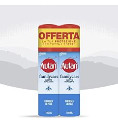 AUTAN FAMILY CARE SPRAY ANTI-ZANZARE 2x 100MLAutan