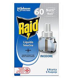 RAID RICARICA LIQUIDO ANTIZANZARE INODORE - 36MLRaid
