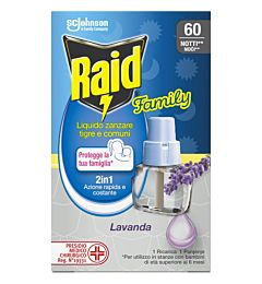 RAID RICARICA LIQUIDO ANTIZANZARE LAVANDA - 36MLRaid