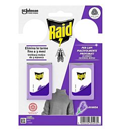 RAID GEL ANTI TARME - LAVANDA - 2PZRaid