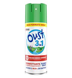 OUST - DISINFETTANTE SPRAY 3IN1 - 400MLOust