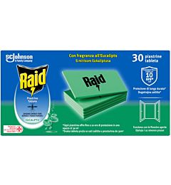 RAID RICARICA PIASTRINE ANTIZANZARA - EUCALIPTO 30PZRaid