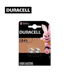 LR43 DURACELL PILA BL2