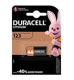 CR123 DURACELL LITHIUM PILA BL1Duracell