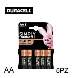 AA SIMPLY DURACELL PILA BL5Duracell