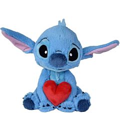 Peluche Stitch Seduto con Cuore - 25cm