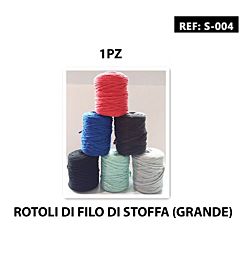 ROTOLI DI FILO DI STOFFA TINTA UNICA GRANDESwan